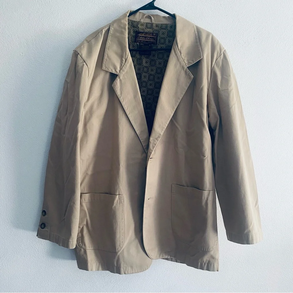 Eddie Bauer tan blazer